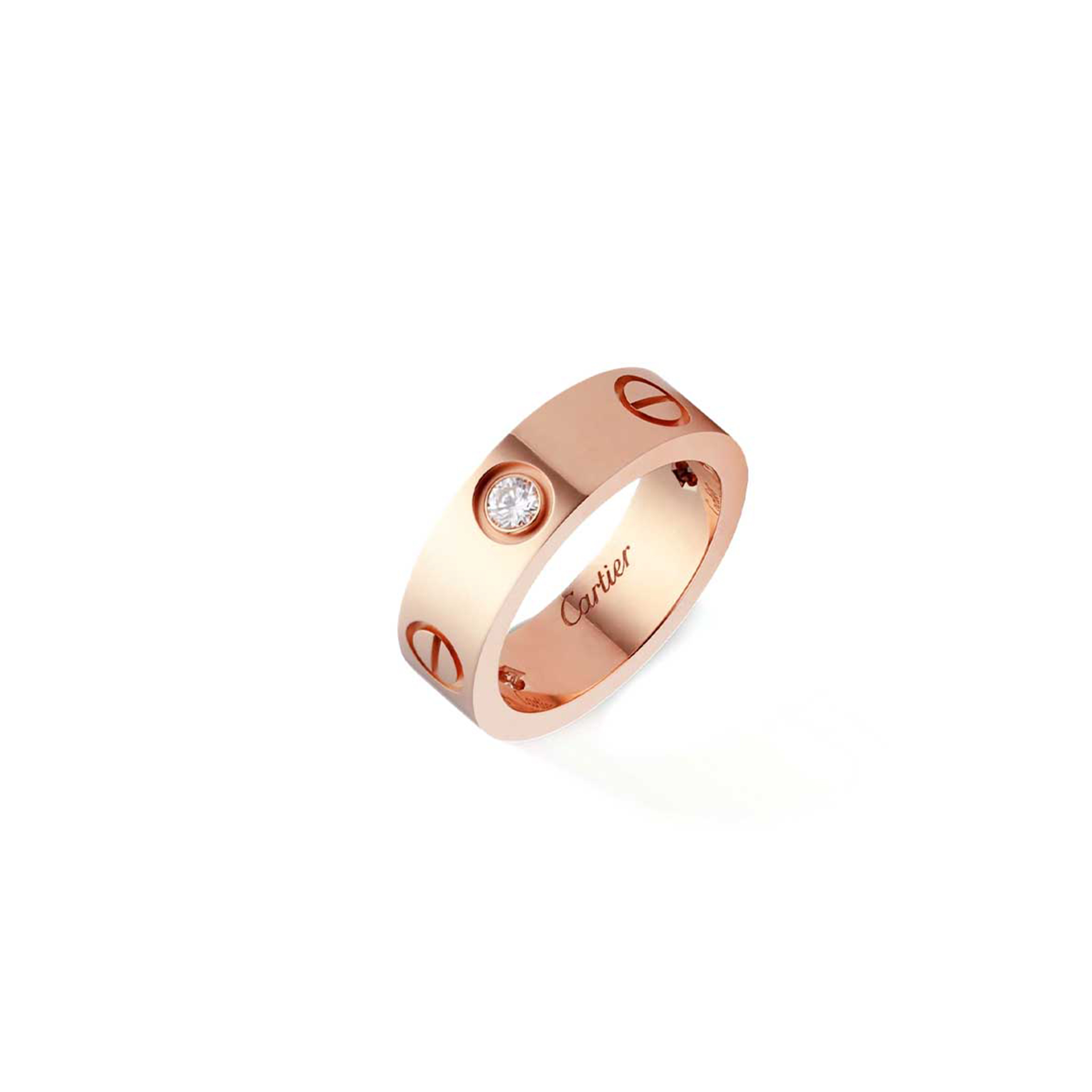 ca*t1er love ring, classic model, 3 D1am0nds crb4087500